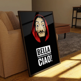 Bella Ciao Money Heist Canvas Frames Wall Art